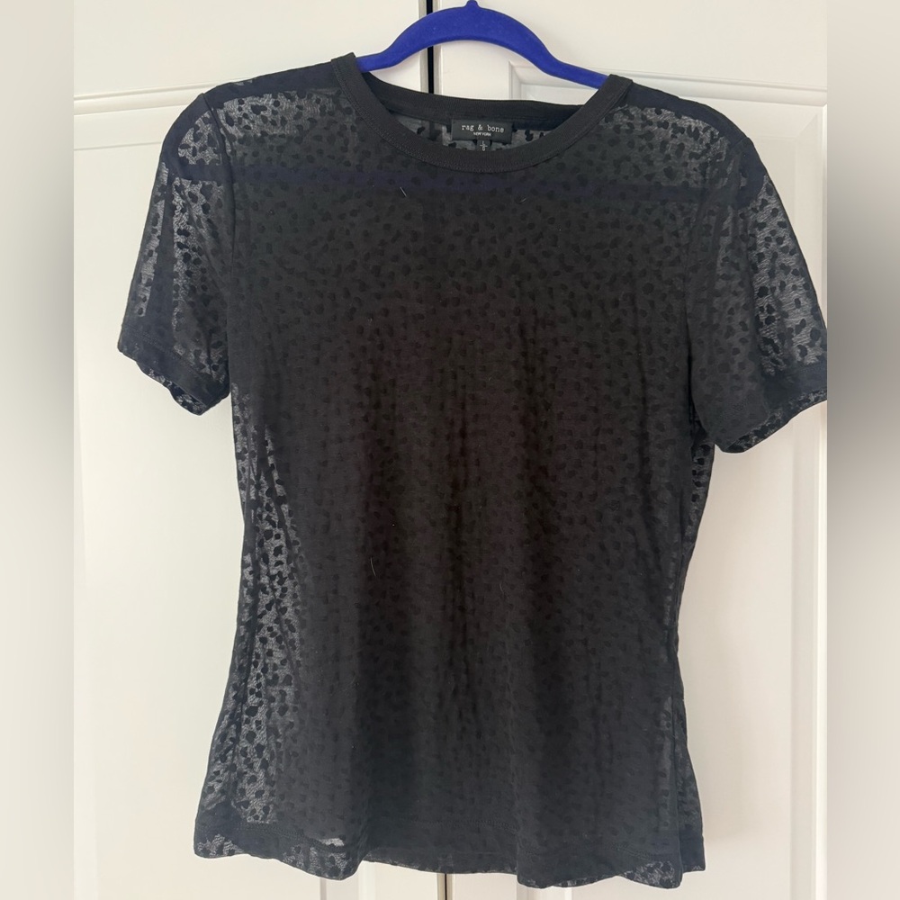 Rag & Bone Valencia sheer tee